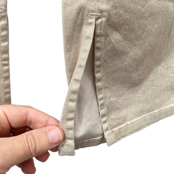 Gold Cropped Jeans size 28 - Picture 3 of 9